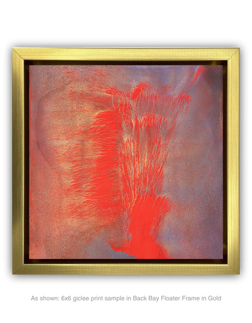 VOLCANO | framed giclee on canvas print