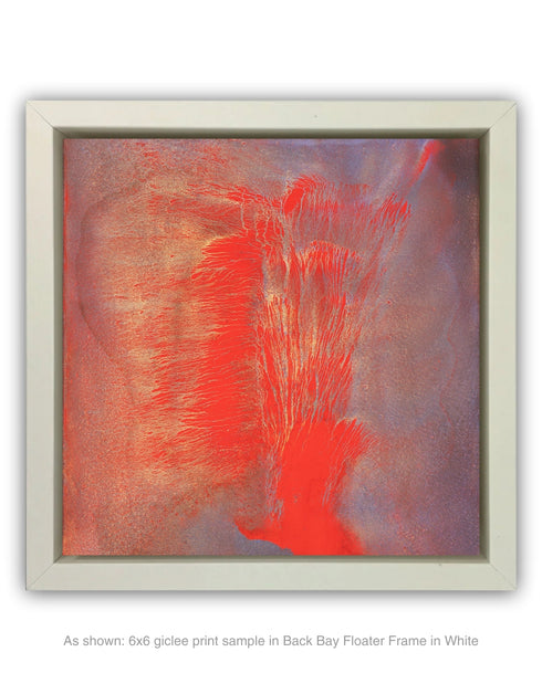 VOLCANO | framed giclee on canvas print