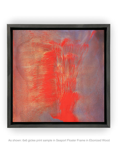 VOLCANO | framed giclee on canvas print