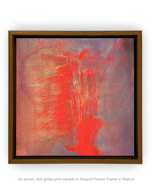 VOLCANO | framed giclee on canvas print