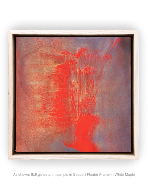 VOLCANO | framed giclee on canvas print