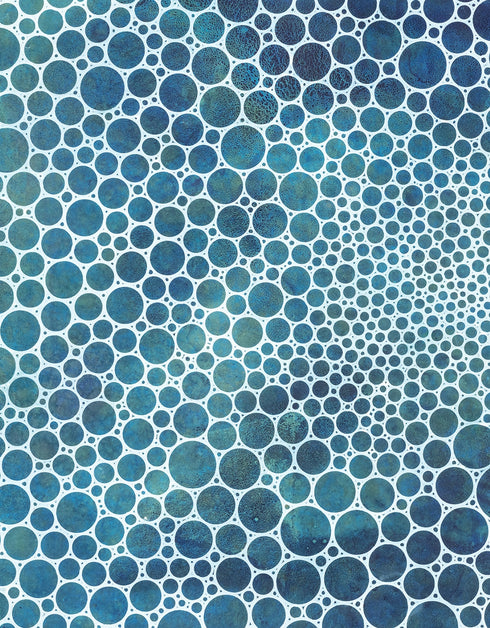 WHITE CIRCLES DEEP OCEAN | limited edition print