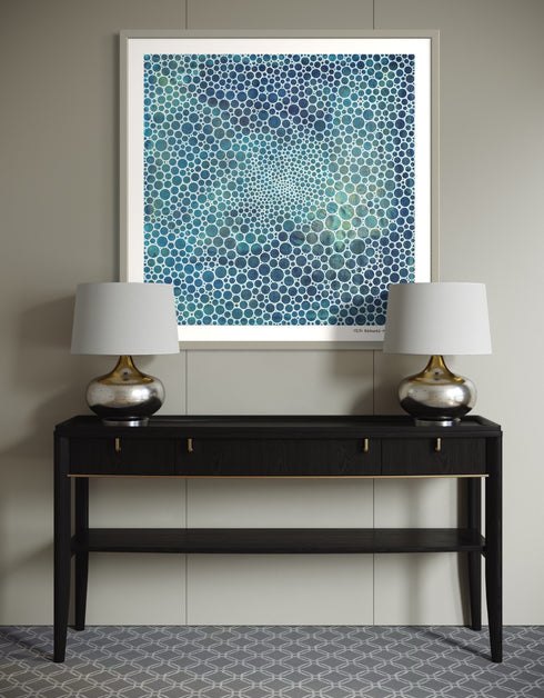 WHITE CIRCLES DEEP OCEAN | limited edition print