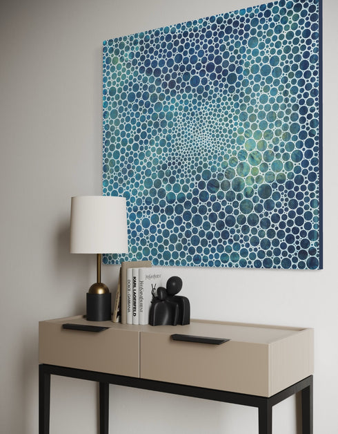 WHITE CIRCLES DEEP OCEAN | COMMISSION