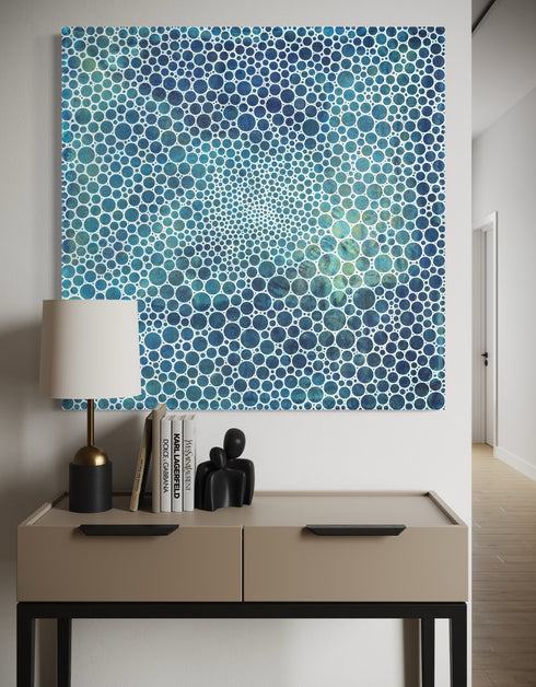 WHITE CIRCLES DEEP OCEAN | COMMISSION