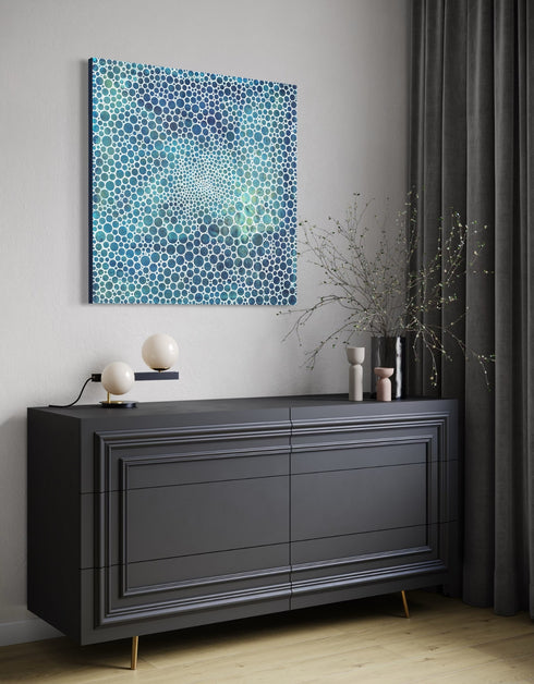 WHITE CIRCLES DEEP OCEAN | COMMISSION