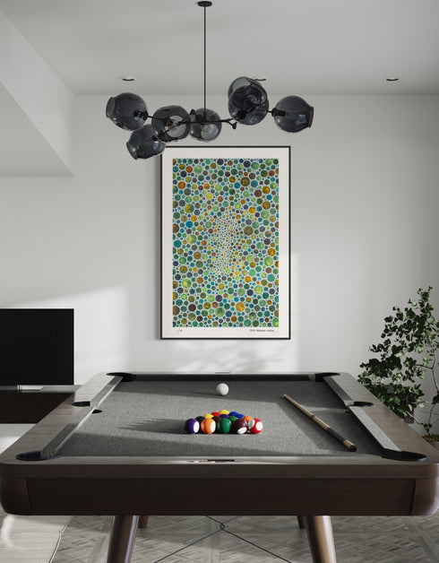 White Circles is a Limited Edition Print by Seth B. Minkin, with minimalist design and intricate textures, showcasing elegant white tones and modern aesthetic.