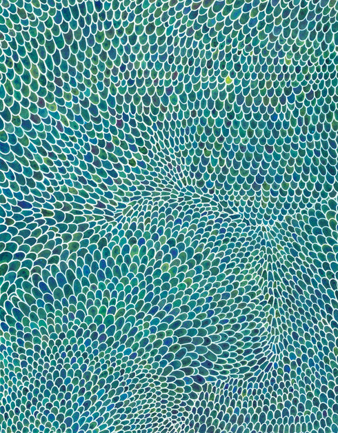 WHITE SCALES DIPTYCH | framed giclee on canvas print