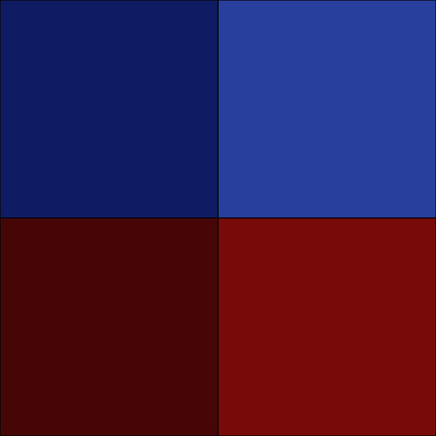 NY Harbor Blue square modal cashmere scarf by Seth B. Minkin