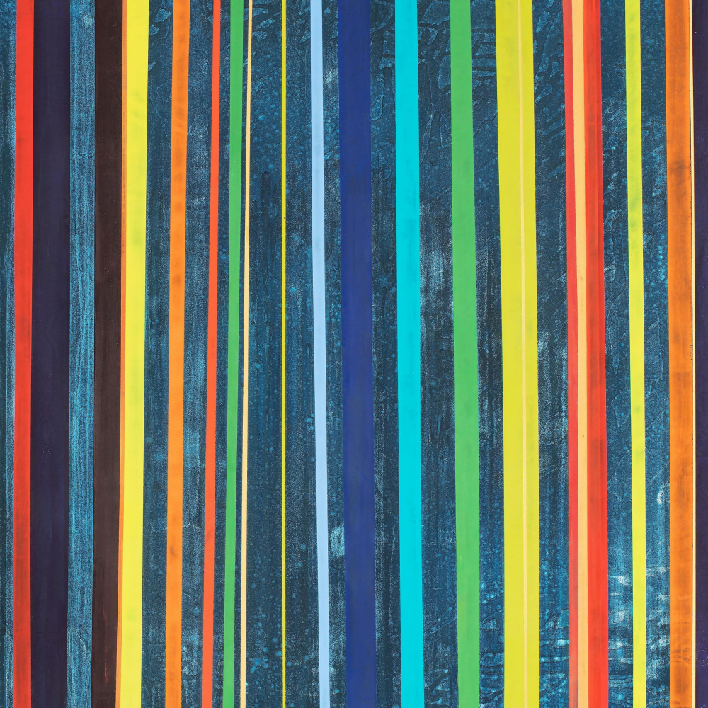 Bright Stripes limited edition print by Seth B. Minkin