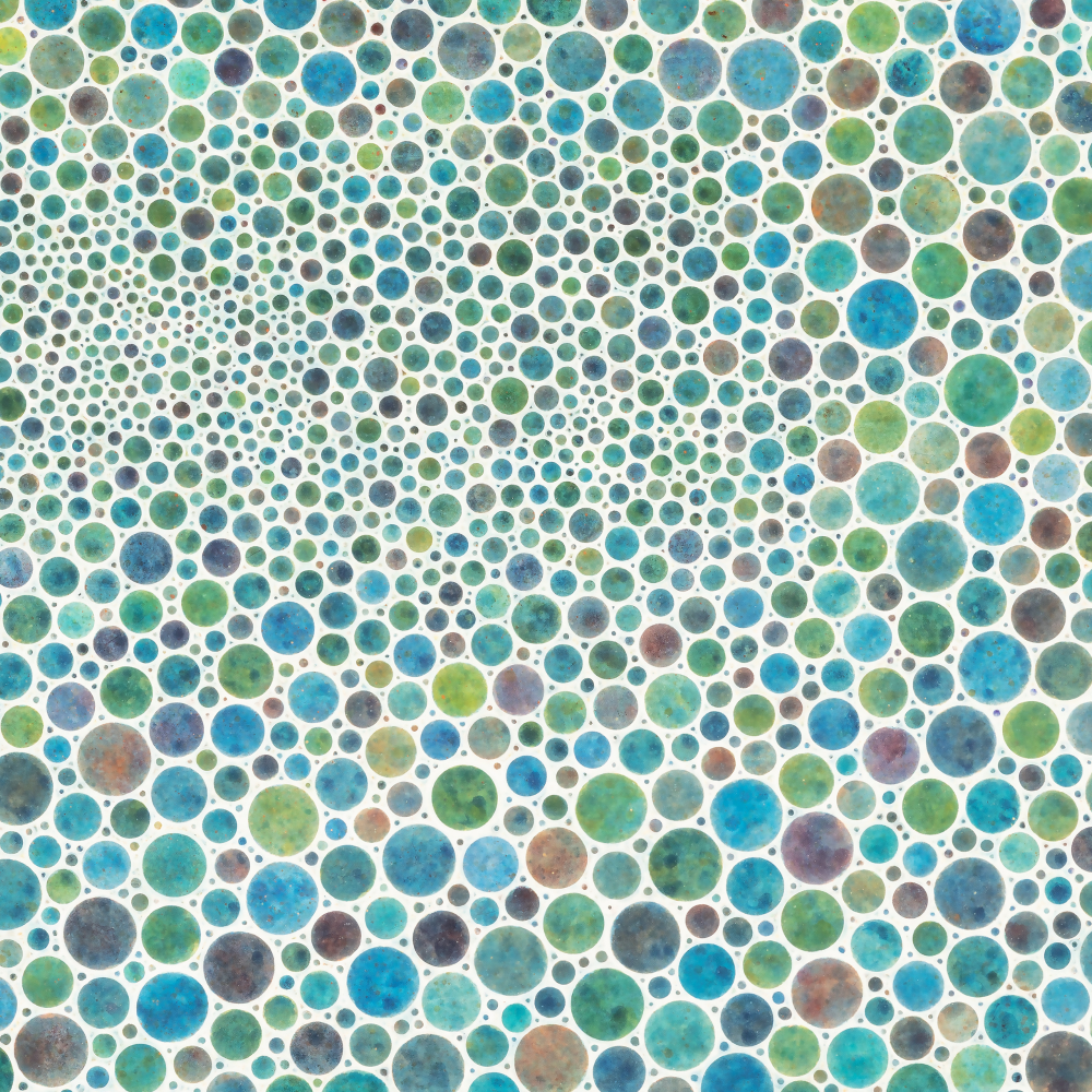 White Circles XL limited edition print by Seth B. Minkin