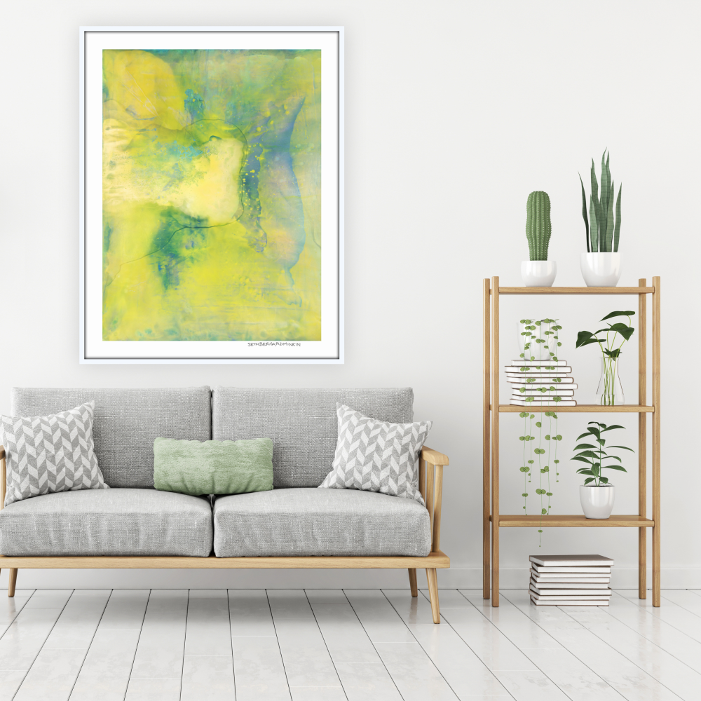 Into the Blue limited edition print by Seth B. Minkin