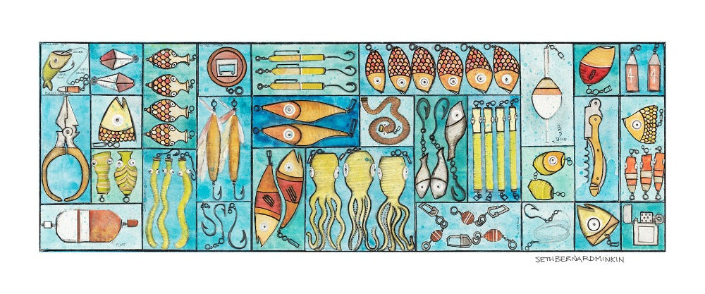 Tackle Box II Limited Edition Print by Seth B Minkin