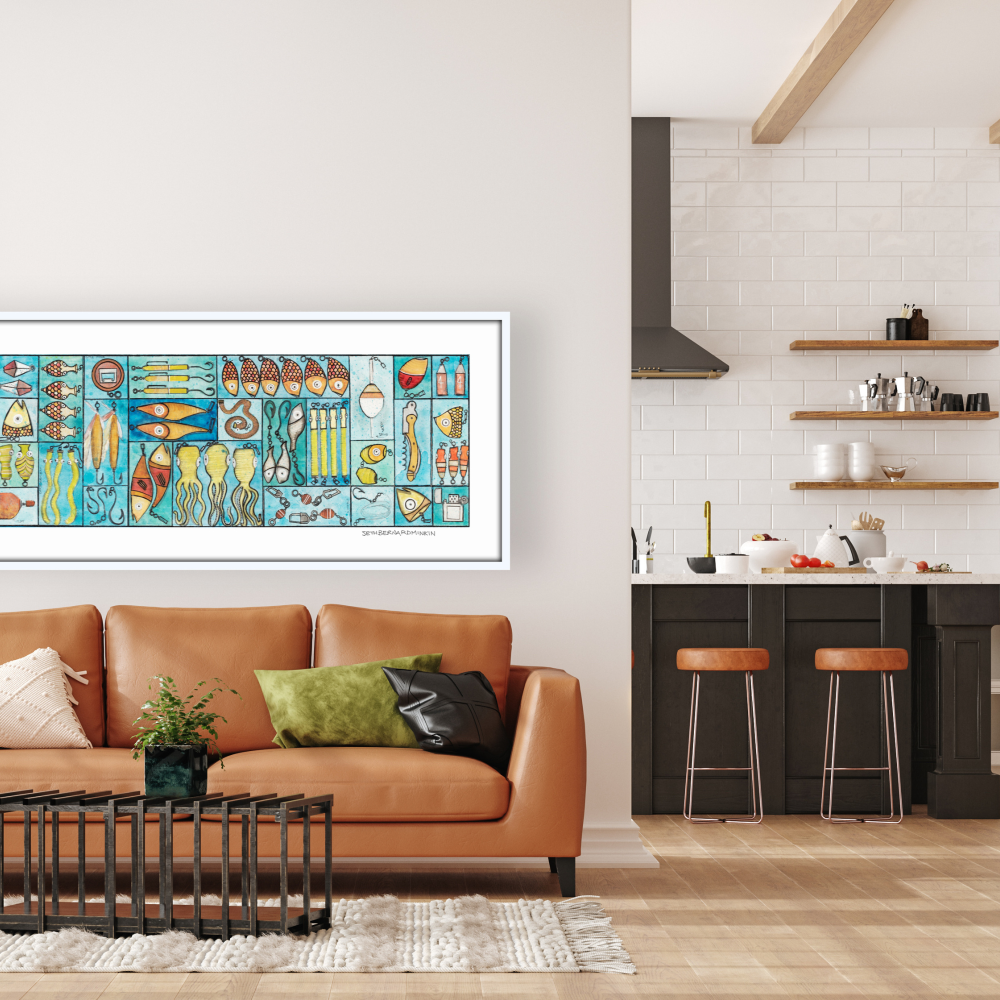 Tackle Box II Limited Edition Print by Seth B Minkin