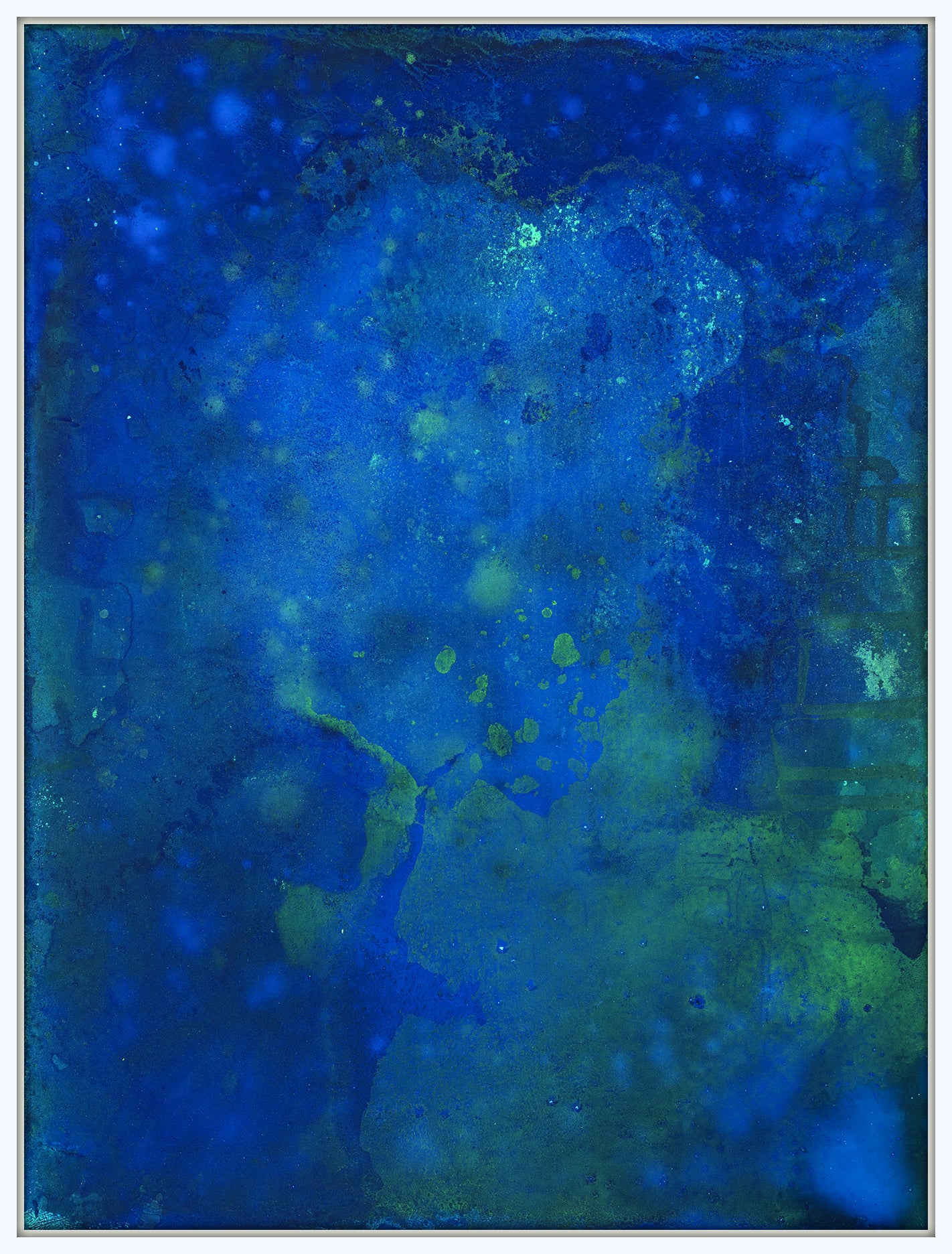 Blue Ruby | Giclee Print on Gallery-Wrapped Stretched Canvas