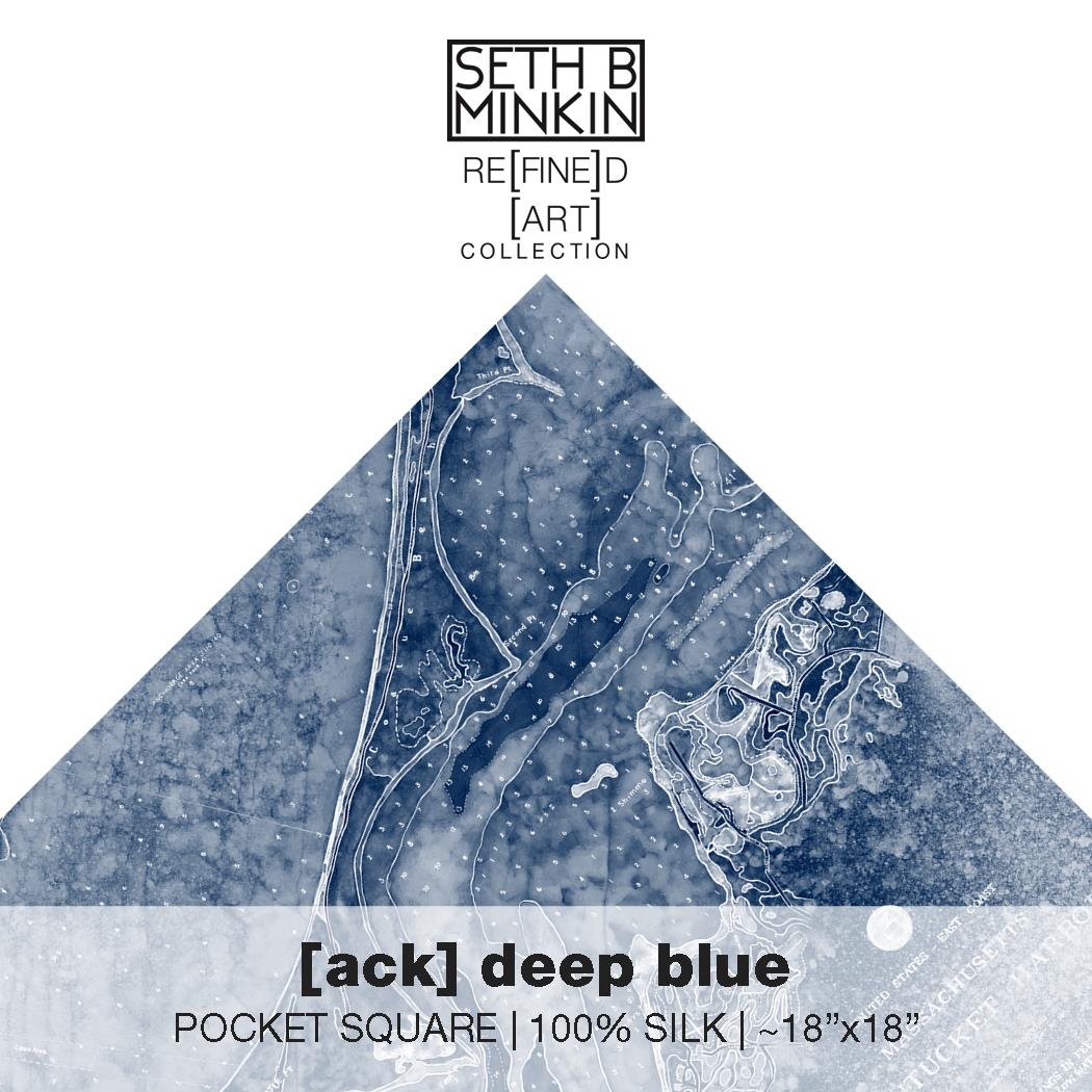 [ack] deep blue [silk square]