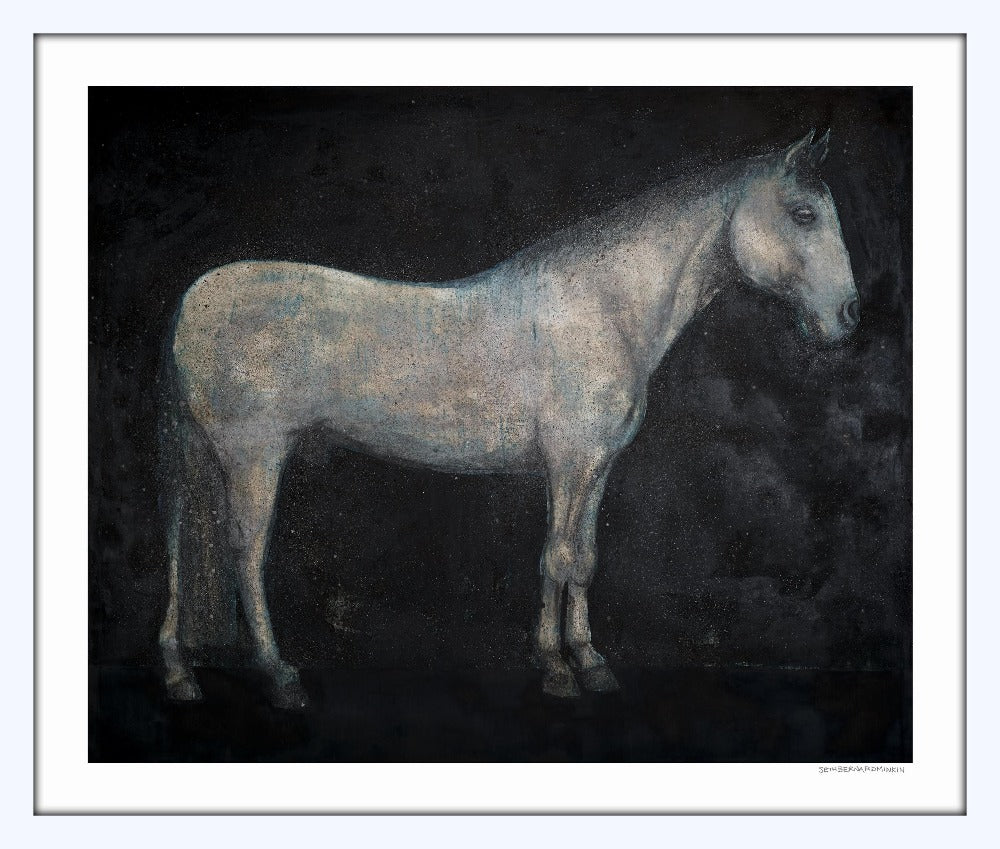 Horse limited edition print by Seth B. Minkin